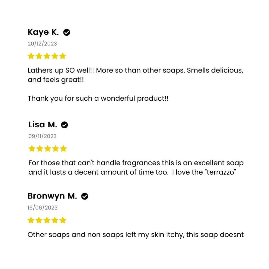 Cold Processed Hand & Body Soap - Image 4