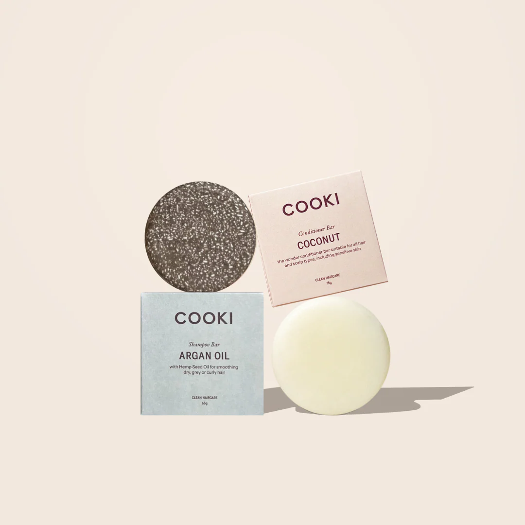 Low Scent Argan Oil & Coconut Shampoo Bundle for Dry, Grey or Curly Hair (In Boxes)