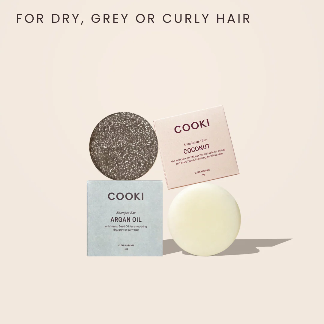Low Scent Argan Oil & Coconut Shampoo Bundle for Dry, Grey or Curly Hair (In Boxes) - Image 2