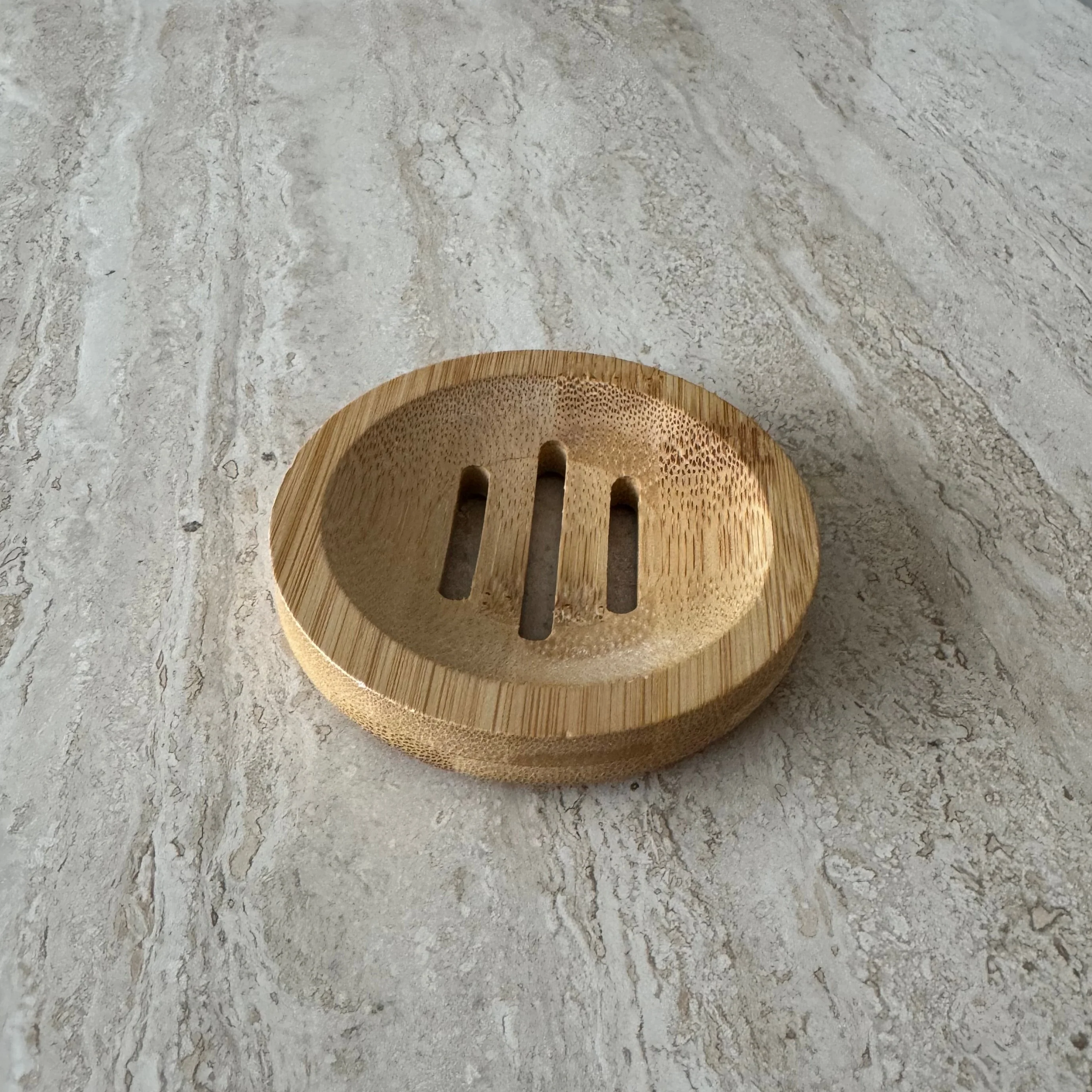 Round Bamboo Bar Drainer Dish (1x) - Image 3
